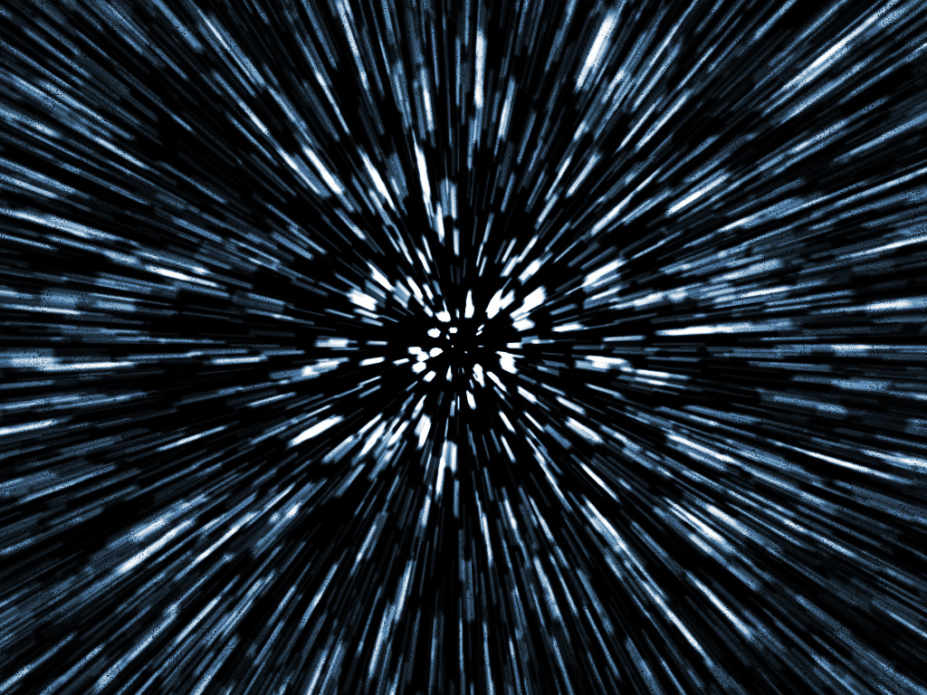 accelerating to hyperspace